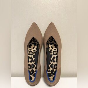 ROTHY'S Portobello Almond Point Flat Slip On Shoe Women’s US 12.5 UK 10